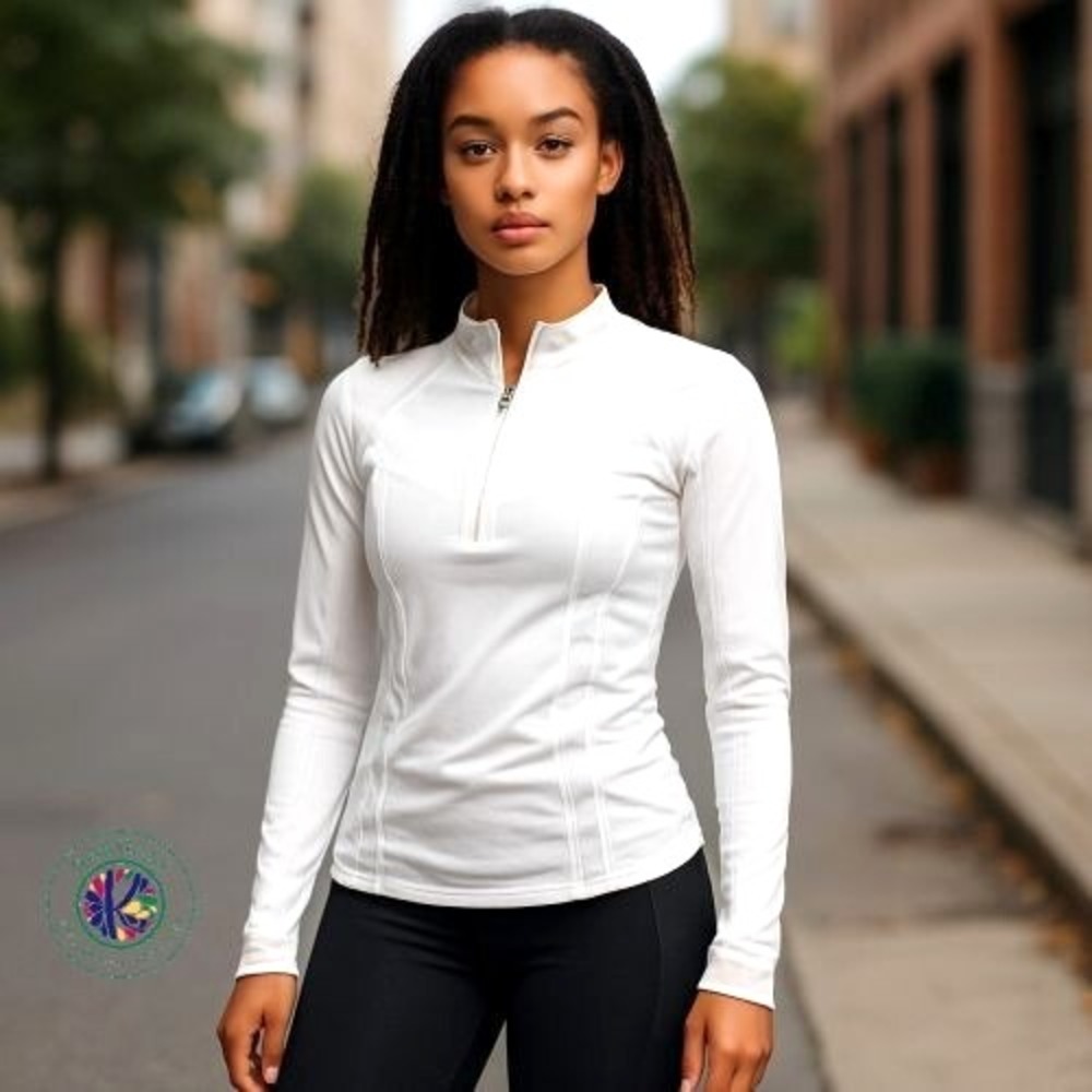 Athleta Women's Performance Half-Zip‎ Running Pullover - Lightweight Shirt, XL